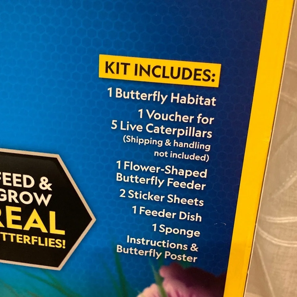 National Geographic Butterfly Growing Kit